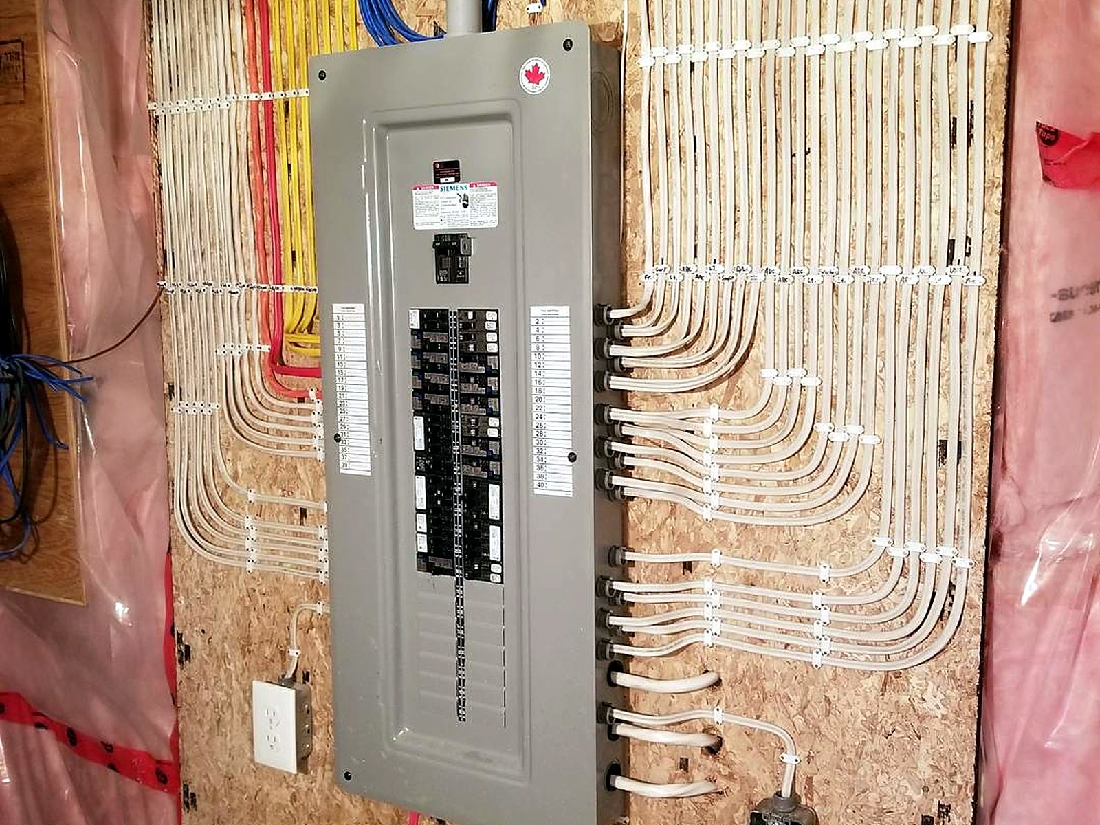 Electrical panel installation, photo 5 of 10