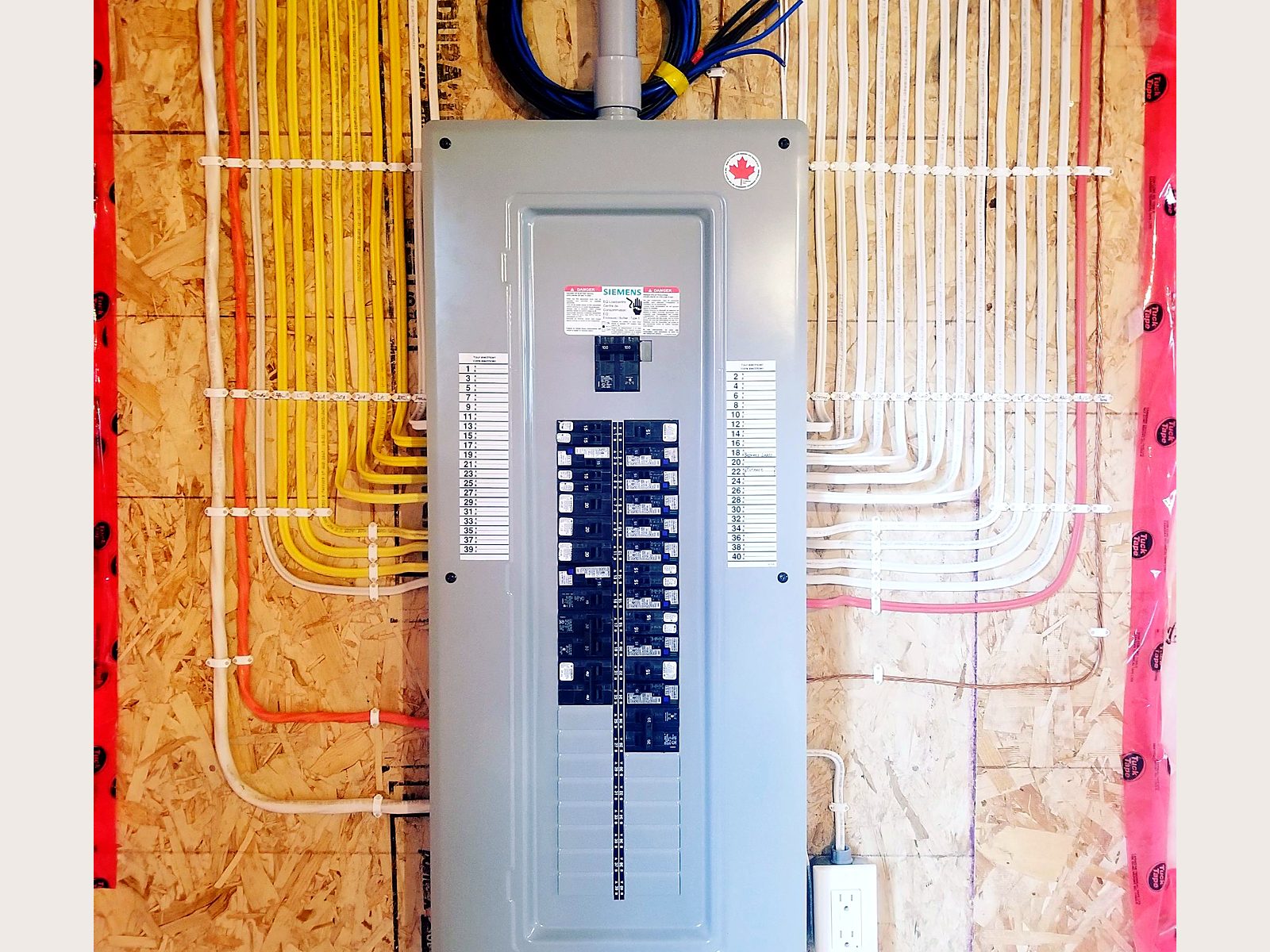 Electrical panel installation, photo 6 of 10
